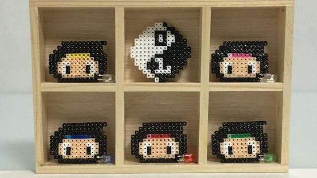 プロトタイピング ビーズ ボードの風魔