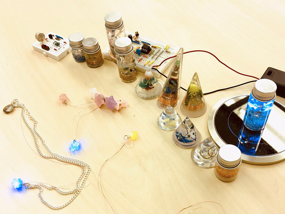 完成写真:ズラリ全員の完成作品です。